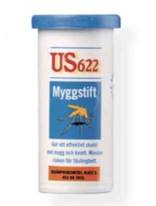 Myggmedel Stift US 622 (23g) in de groep Outdoor / Muggenafweermiddel & Bescherming / Muggenbescherming bij Sportfiskeprylar.se (775)