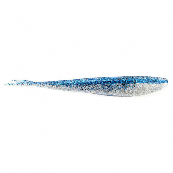 Fin-S Fish, 10cm, Blue Ice - 10pack in de groep Kunstaas / Softbaits / Verticale softbaits bij Sportfiskeprylar.se (78-FS400-025)