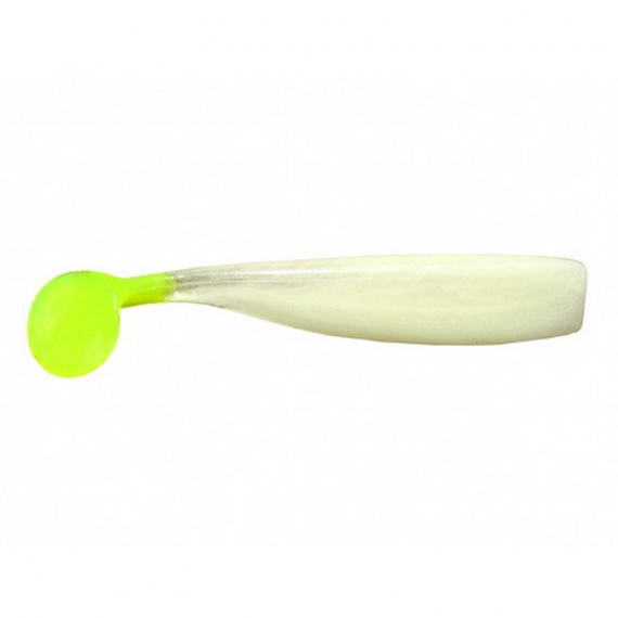 Shaker Shad, 8cm, Glow/ Chartreuse Tail - 8pack in de groep Kunstaas bij Sportfiskeprylar.se (78-SH325-175)