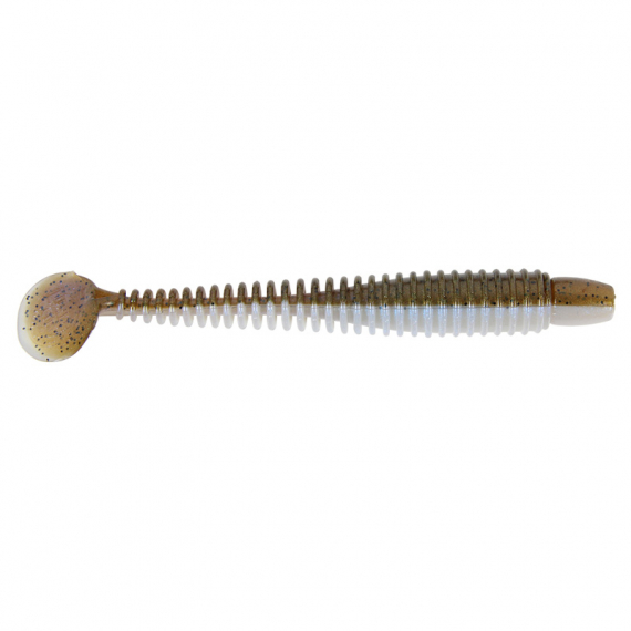 Swimmin\' Ribster, 10cm - Natural Shiner (9pcs) in de groep Kunstaas / Softbaits / Baars Softbaits & Snoekbaars Softbaits bij Sportfiskeprylar.se (78-SR45-241)