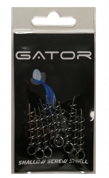 Gator Small Shallow Screw 10-pak in de groep Haken & Terminal Tackle / Stingers & Stinger-accessoires / Stinger-accessoires bij Sportfiskeprylar.se (78GATOR)