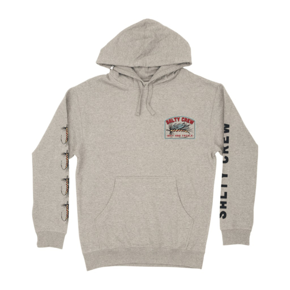 Salty Crew Fly Drop Fleece Grey Heather in de groep Kleding & Schoenen / Kleding / Truien / Hoodies bij Sportfiskeprylar.se (804046356639r)