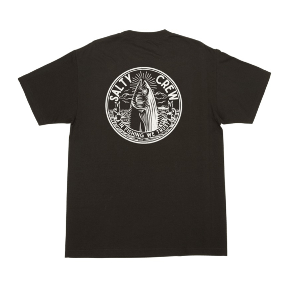 Salty Crew In Fishing We Trust S/S Tee Black in de groep Kleding & Schoenen / Kleding / T-shirts bij Sportfiskeprylar.se (804046400066r)