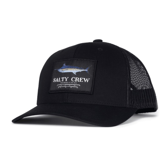 Salty Crew Marlin Mount Retro Trucker Black in de groep Kleding & Schoenen / Petten, mutsen en overig / Petten bij Sportfiskeprylar.se (804046527350)