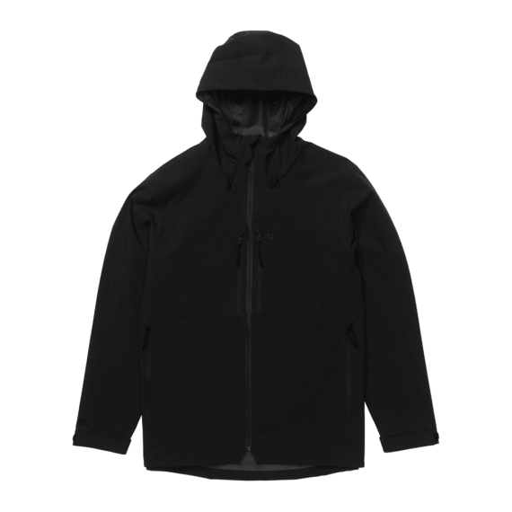 Salty Crew Long Range Jacket Black in de groep Kleding & Schoenen / Kleding / Jassen / Shell jassen bij Sportfiskeprylar.se (804046614616r)