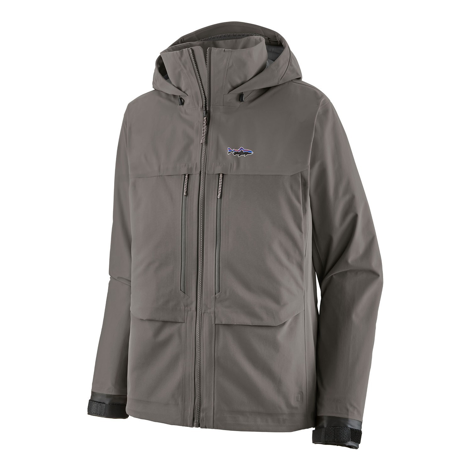Patagonia M\'s Swiftcurrent Wading Jacket NGRY in de groep Kleding & Schoenen / Kleding / Jassen / Waadjassen bij Sportfiskeprylar.se (81772-NGRY-XXLr)