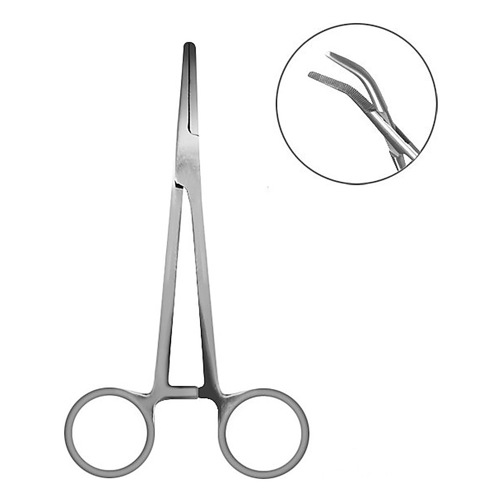 Delphin Curved Forceps - 15 cm in de groep Gereedschappen en accessoires / Tangen & Scharen / Tangen bij Sportfiskeprylar.se (830921015)