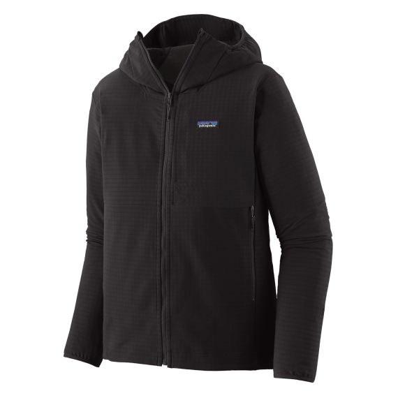 Patagonia M\'s R1 TechFace Hoody Black in de groep Kleding & Schoenen / Kleding / Jassen / Shell jassen bij Sportfiskeprylar.se (83578-BLK-Lr)