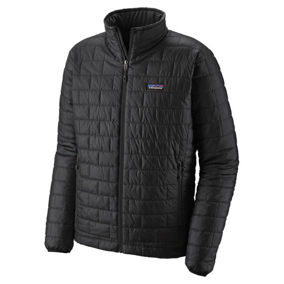 Patagonia Men\'s Nano Puff Jacket Black in de groep Kleding & Schoenen / Kleding / Jassen / Donzen & synthetisch gevoerde jassen bij Sportfiskeprylar.se (84212BLKr)