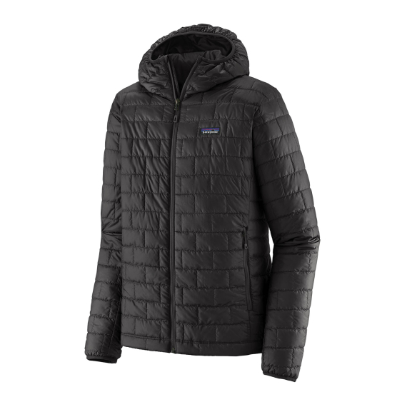 Patagonia Men\'s Nano Puff® Hoody BLK in de groep Kleding & Schoenen / Kleding / Jassen / Donzen & synthetisch gevoerde jassen bij Sportfiskeprylar.se (84222BLKr)