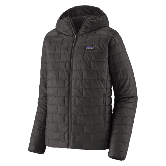 Patagonia M\'s Nano Puff Hoody Black in de groep Kleding & Schoenen / Kleding / Jassen / Donzen & synthetisch gevoerde jassen bij Sportfiskeprylar.se (84223-BLK-Lr)