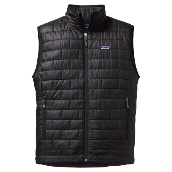 Patagonia M\'s Nano Puff Vest Black - XS in de groep Kleding & Schoenen / Kleding / Vesten / Alledaagse vesten bij Sportfiskeprylar.se (84242-BLK-XS)