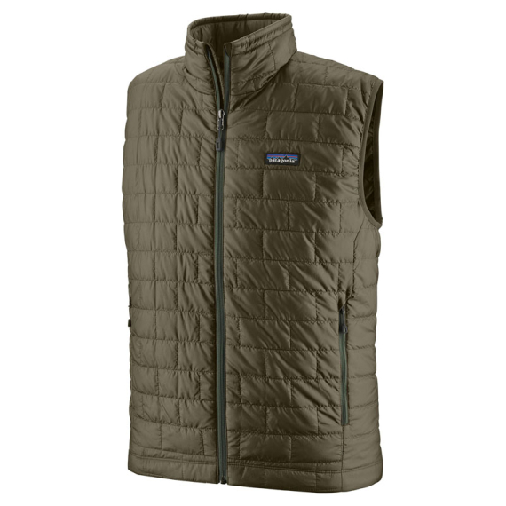 Patagonia M\'s Nano Puff Vest Basin Green w/Tent Green in de groep Kleding & Schoenen / Kleding / Vesten / Alledaagse vesten bij Sportfiskeprylar.se (84242-BTGN-XSr)