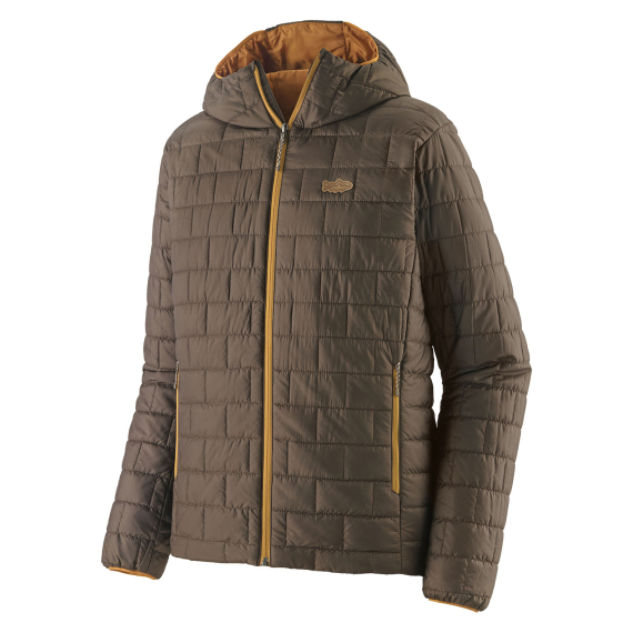 Patagonia M\'s Nano Puff Fitz Roy Trout Hoody OTBR in de groep Kleding & Schoenen / Kleding / Jassen / Donzen & synthetisch gevoerde jassen bij Sportfiskeprylar.se (84456-OTBR-Lr)