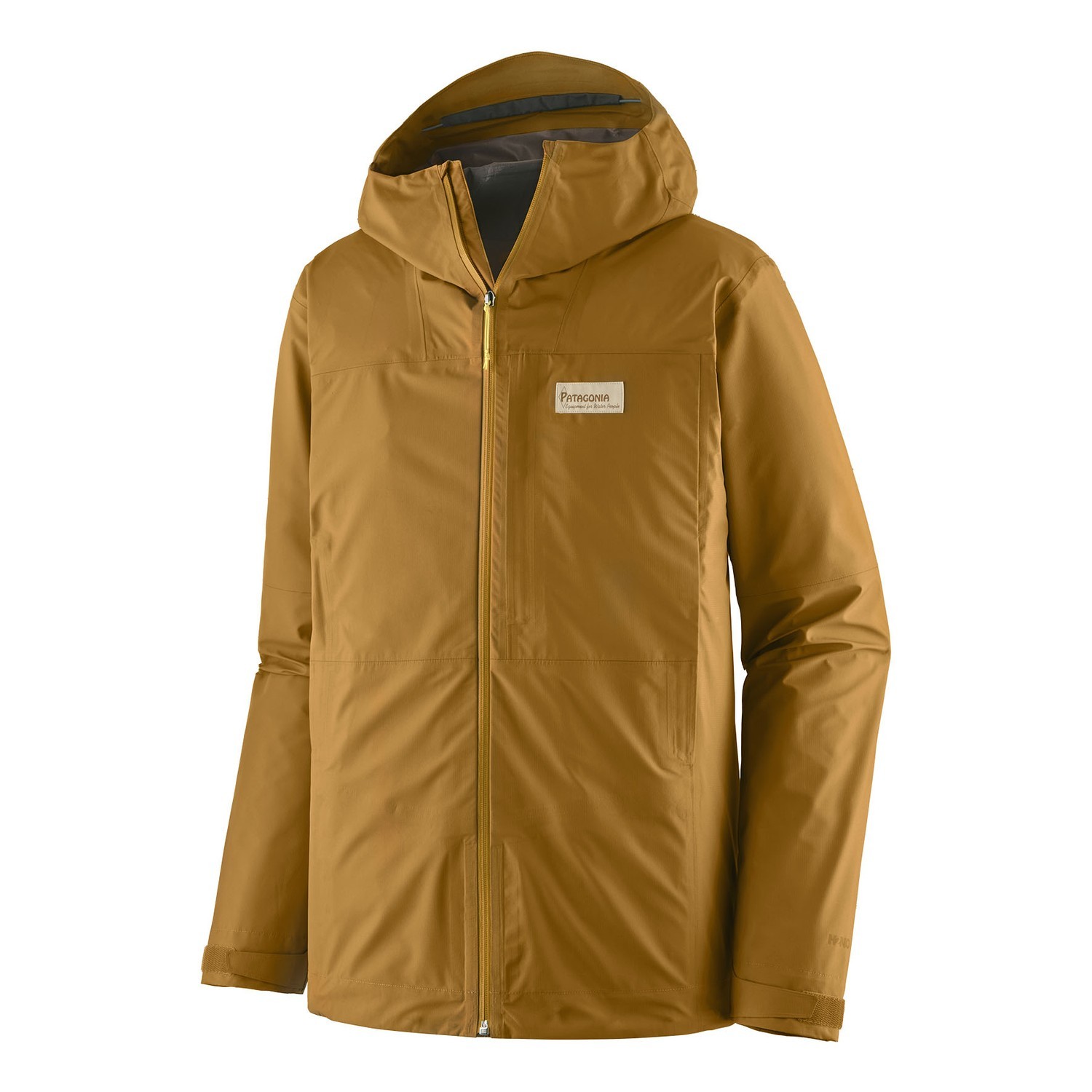 Patagonia M\'s Boulder Fork Rain Jacket Bobcat Brown in de groep Kleding & Schoenen / Kleding / Jassen / Regenjassen bij Sportfiskeprylar.se (85140-BCBN-Sr)