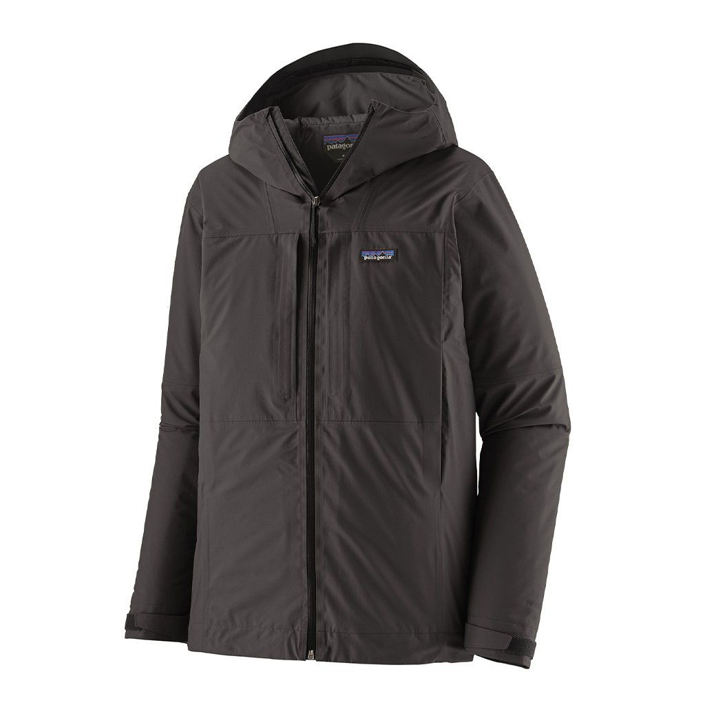 Patagonia M\'s Insulated Boulder Fork Rain Jacket BLK in de groep Kleding & Schoenen / Kleding / Jassen / Regenjassen bij Sportfiskeprylar.se (85220-BLK-XXLr)