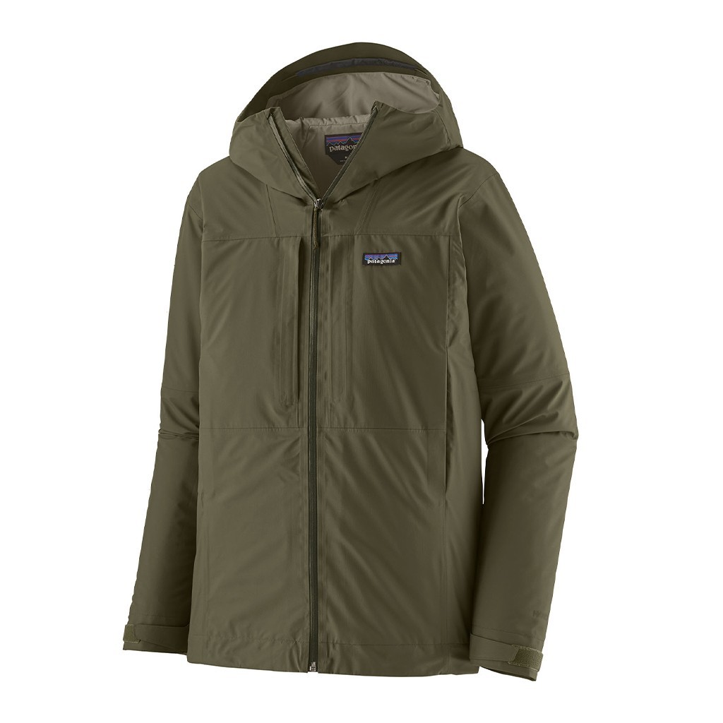Patagonia M\'s Insulated Boulder Fork Rain Jacket BSNG in de groep Kleding & Schoenen / Kleding / Jassen / Regenjassen bij Sportfiskeprylar.se (85220-BSNG-XXLr)