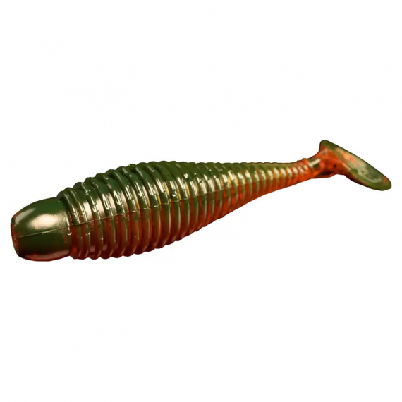 Lunker City Grubster 7cm Motor oil pepper 214 10-pak in de groep Kunstaas / Softbaits / Baars Softbaits & Snoekbaars Softbaits bij Sportfiskeprylar.se (87214)