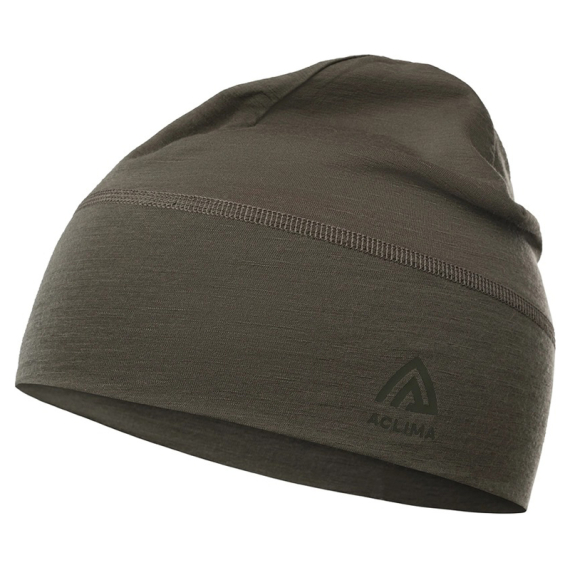 Aclima LightWool 140 Beanie Tarmac in de groep Kleding & Schoenen / Petten, mutsen en overig / Mutsen & Hoeden bij Sportfiskeprylar.se (90-109820)