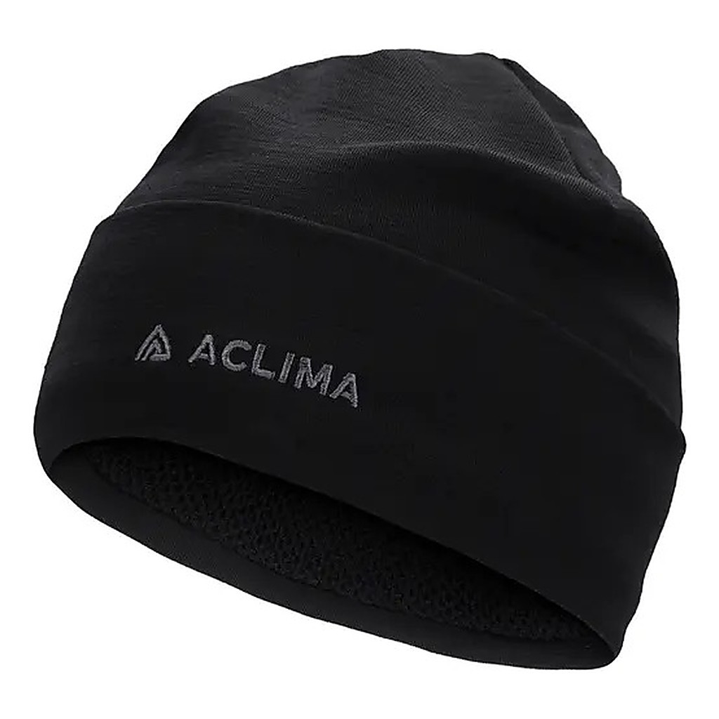 Aclima WoolNet Original Beanie Jet Black in de groep Kleding & Schoenen / Petten, mutsen en overig / Mutsen & Hoeden bij Sportfiskeprylar.se (90-109929)