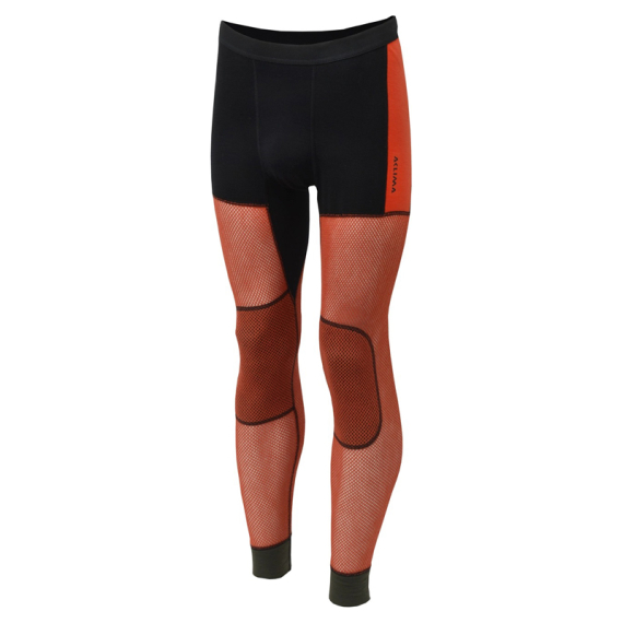 Aclima WoolNet Hybrid Longs M\'s Jet Black/Tarmac/Gold Flame in de groep Kleding & Schoenen / Kleding / Onderkleding & Ondergoed / Basislaag onderkleding bij Sportfiskeprylar.se (90-110022r)