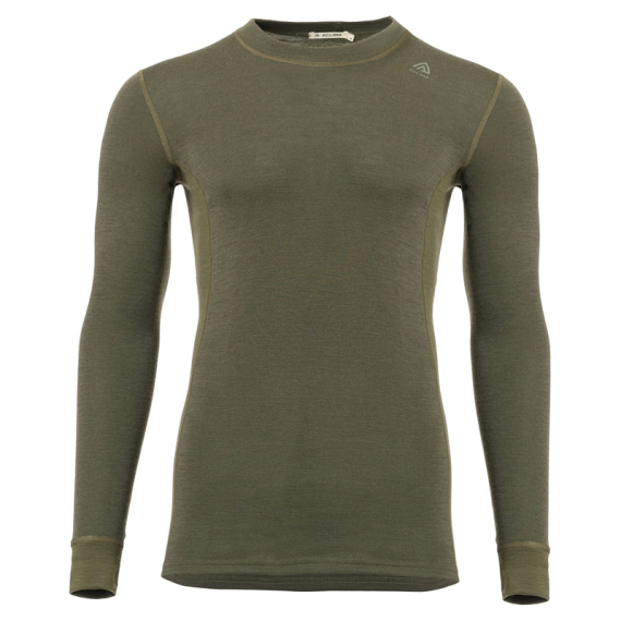 Aclima WarmWool Crewneck M\'s Tarmac in de groep Kleding & Schoenen / Kleding / Onderkleding & Ondergoed / Basislaag top bij Sportfiskeprylar.se (90-110157r)