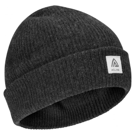 Aclima ReBorn Felted Beanie Dark Grey Melange in de groep Kleding & Schoenen / Petten, mutsen en overig / Mutsen & Hoeden bij Sportfiskeprylar.se (90-110746)