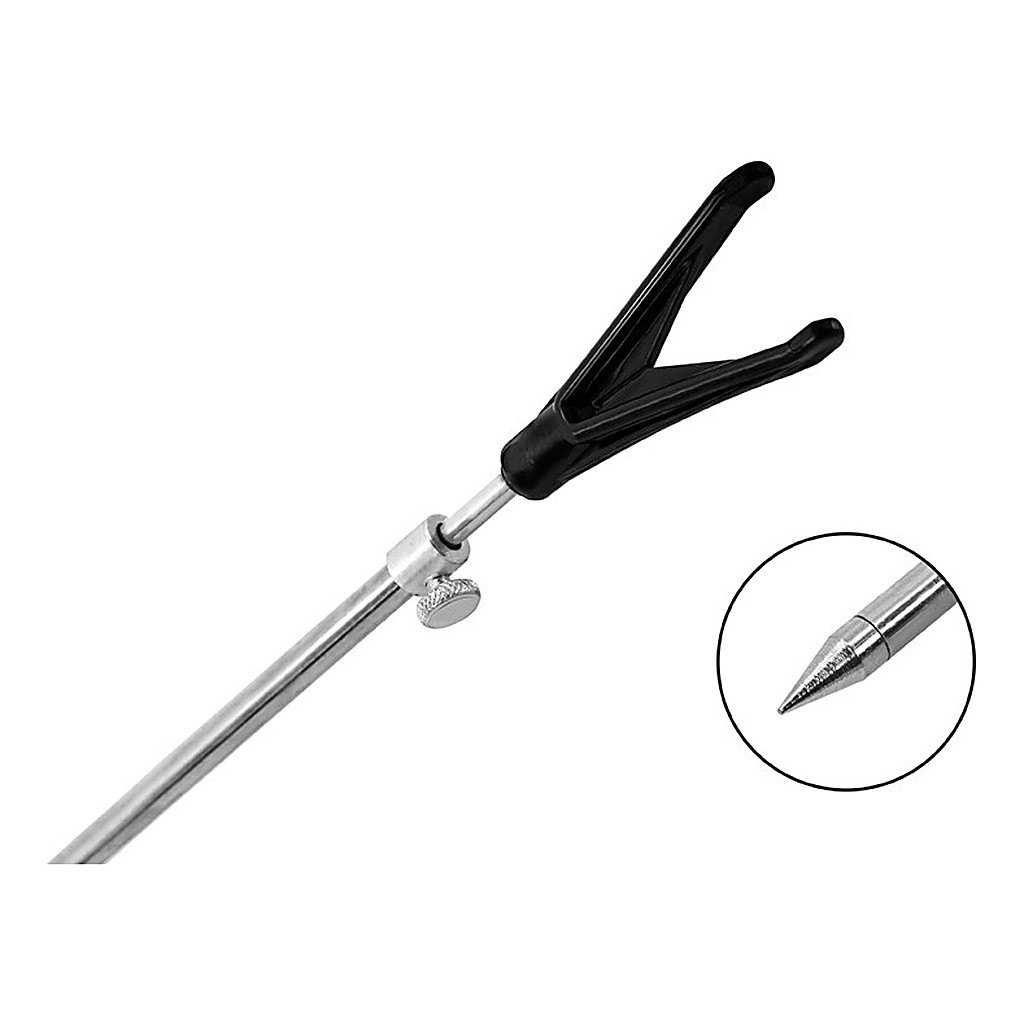 Delphin Steel Telescopic Front Bankstick in de groep Gereedschappen en accessoires / Rod Pods, Rod Rests & Banksticks / Banksticks bij Sportfiskeprylar.se (900032240r)