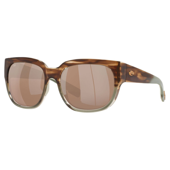 Costa Waterwoman Shiny Ocean Jade - Copper Silver Mirror 580G in de groep Kleding & Schoenen / Brillen / Gepolariseerde zonnebrillen bij Sportfiskeprylar.se (90040858)