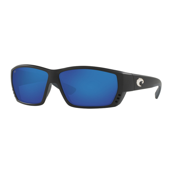 Costa Tuna Alley 11 Matte Black Blue Mirror 580P in de groep Kleding & Schoenen / Brillen / Gepolariseerde zonnebrillen bij Sportfiskeprylar.se (90090962)