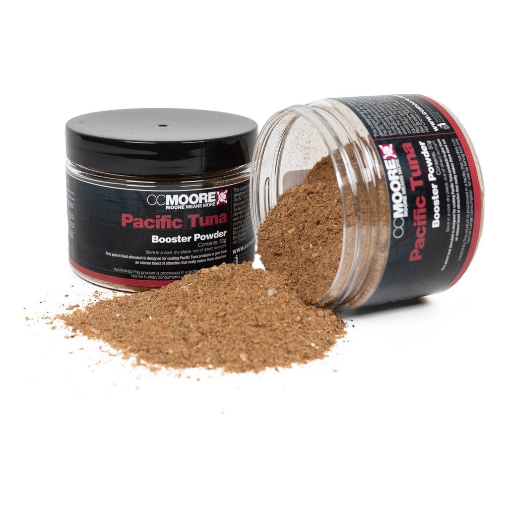 CC Moore Bait Booster Powder 50g - Pacific Tuna - Gereedschappen en accessoires - Geuren & Aantrekkers
