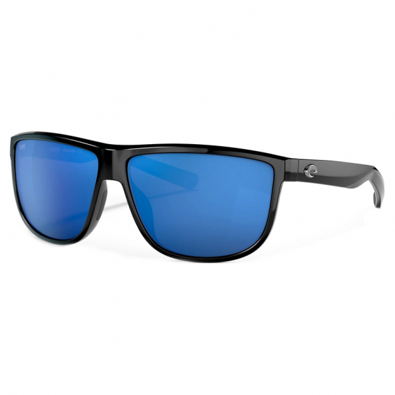 Costa Rincondo Shiny Black - Blue Mirror 580G in de groep Kleding & Schoenen / Brillen / Gepolariseerde zonnebrillen bij Sportfiskeprylar.se (90100161)