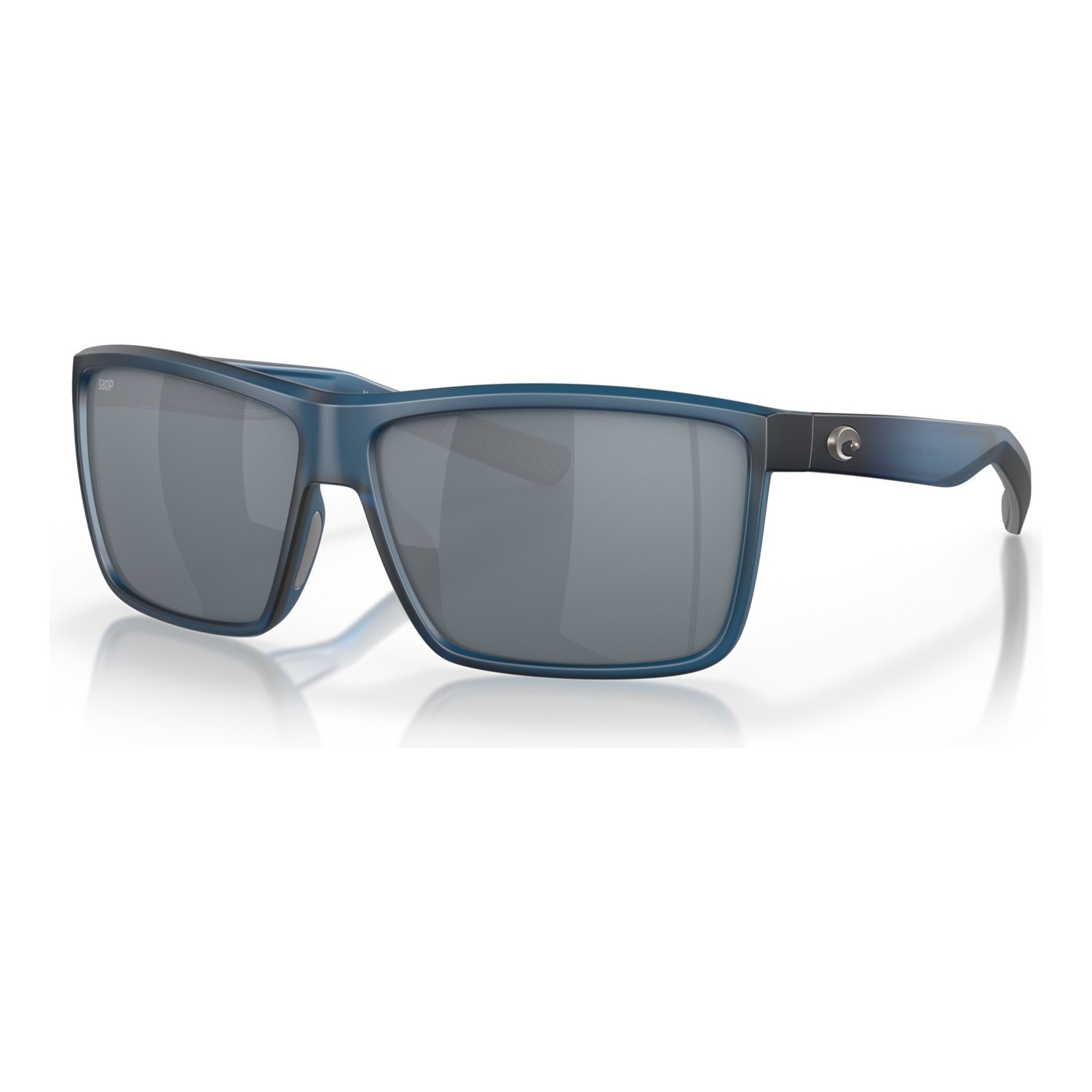 Costa Rinconcito-177 Matte Atlantic Blue-Gray Silver Mirror 580P in de groep Kleding & Schoenen / Brillen / Gepolariseerde zonnebrillen bij Sportfiskeprylar.se (90161060)
