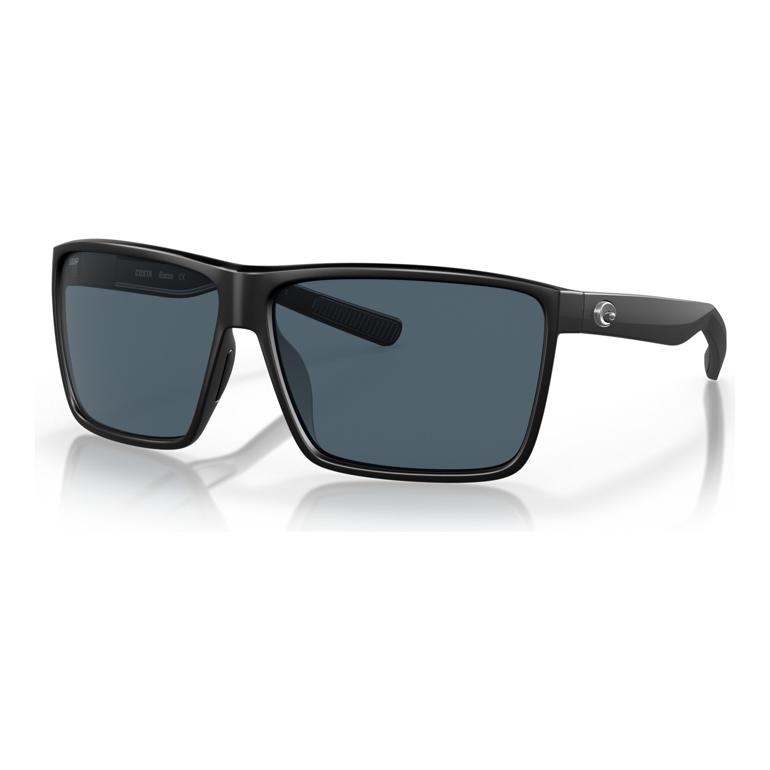 Costa Rincon-Matte Black-Gray 580P in de groep Kleding & Schoenen / Brillen / Gepolariseerde zonnebrillen bij Sportfiskeprylar.se (90183863)