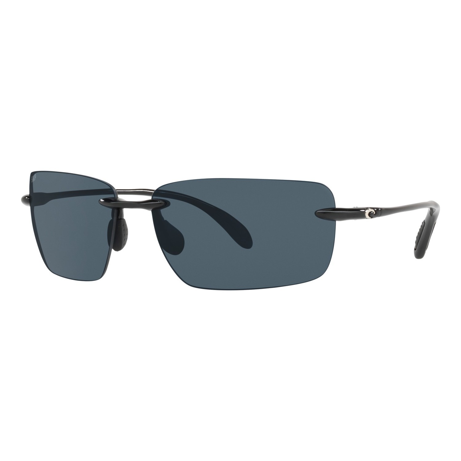 Costa Gulf Shore-11 Shiny Black-Gray 580P in de groep Kleding & Schoenen / Brillen / Gepolariseerde zonnebrillen bij Sportfiskeprylar.se (90740266)