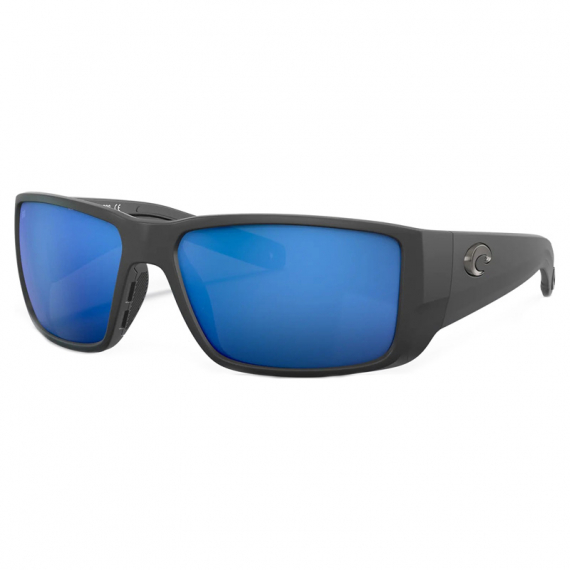 Costa Blackfin Pro Matte Black - Blue Mirror 580G in de groep Kleding & Schoenen / Brillen / Gepolariseerde zonnebrillen bij Sportfiskeprylar.se (90780160)