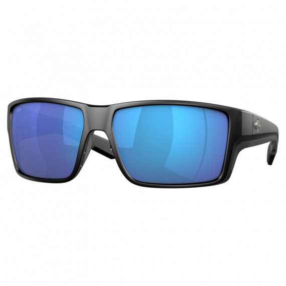 Costa Reefton Pro Matte Black Blue Mirror 580G in de groep Kleding & Schoenen / Brillen / Gepolariseerde zonnebrillen bij Sportfiskeprylar.se (90800163)