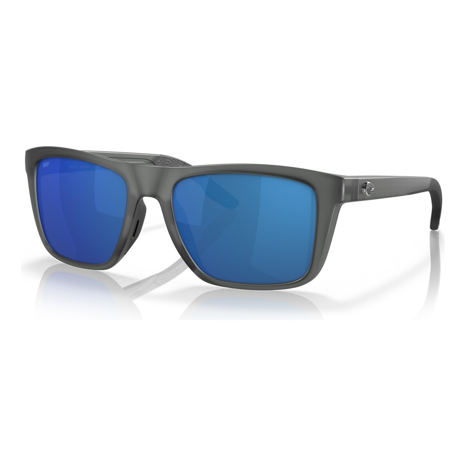 Costa Mainsail-Gray Crystal-Blue Mirror 580P in de groep Kleding & Schoenen / Brillen / Gepolariseerde zonnebrillen bij Sportfiskeprylar.se (91070555)
