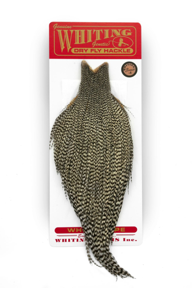 Whiting Bronze Cape in de groep Haken & Terminal Tackle / Vliegvis bindmateriaal / Vliegbindmateriaal / Veren & Capes / Capes & Saddles bij Sportfiskeprylar.se (91301007r)