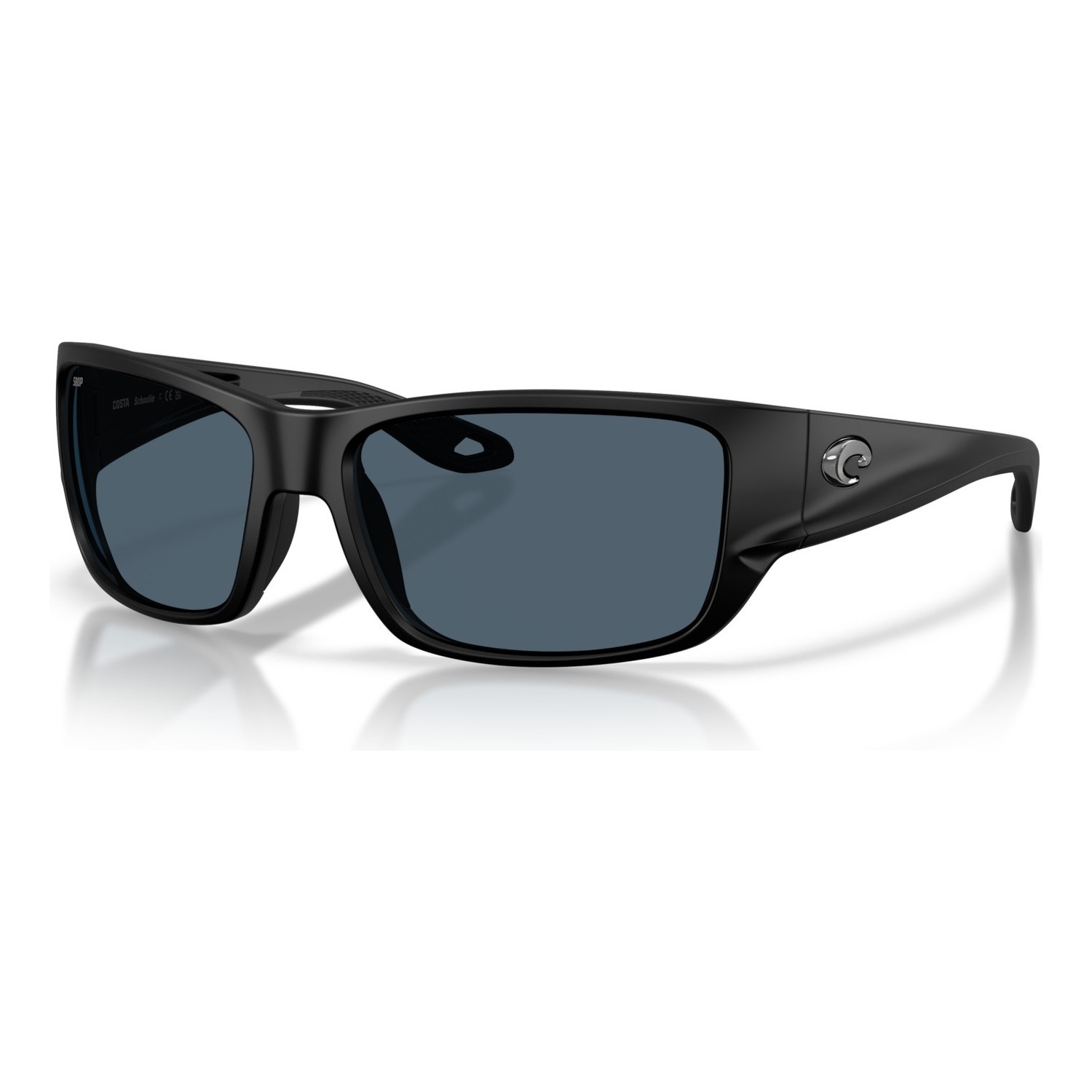 Costa Schoolie - Matte Black - Gray 580P in de groep Kleding & Schoenen / Brillen / Gepolariseerde zonnebrillen bij Sportfiskeprylar.se (91320156)