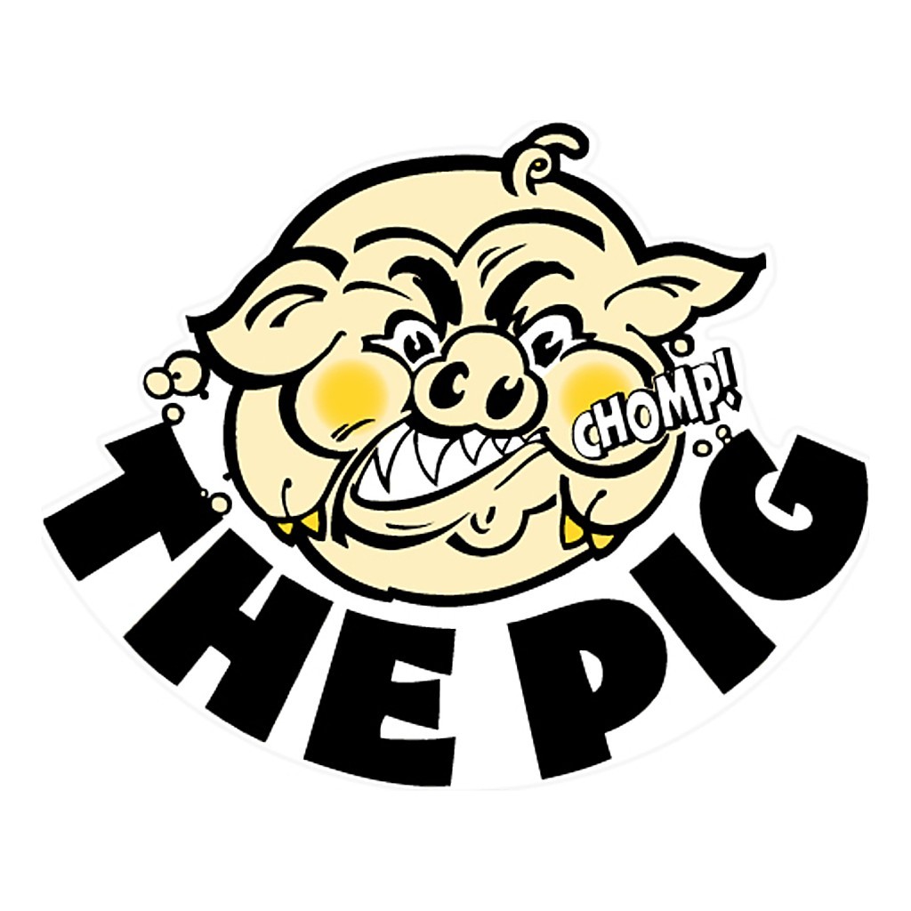 PIG Sticker Small 15cm x 12cm in de groep Andere / Stickers en stickers bij Sportfiskeprylar.se (93-PIG-SMALL)