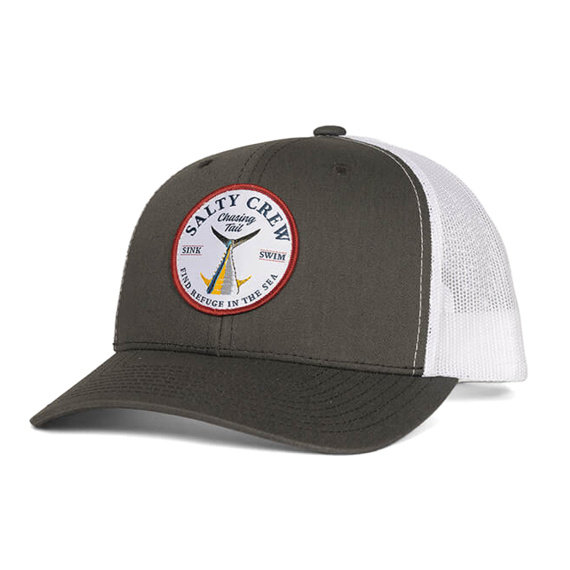 Salty Crew Bottom Dweller Retro Trucker Charcoal White in de groep Kleding & Schoenen / Petten, mutsen en overig / Petten bij Sportfiskeprylar.se (9334966013530)