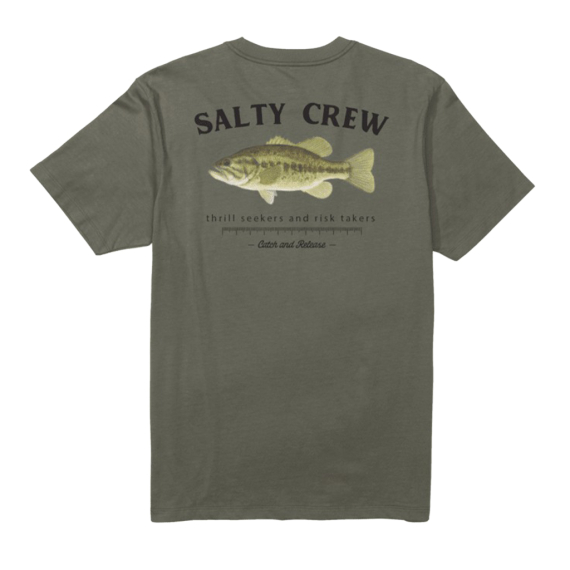 Salty Crew Bigmouth Premium S/S Tee Dusty Olive in de groep Kleding & Schoenen / Kleding / T-shirts bij Sportfiskeprylar.se (9334966199586r)