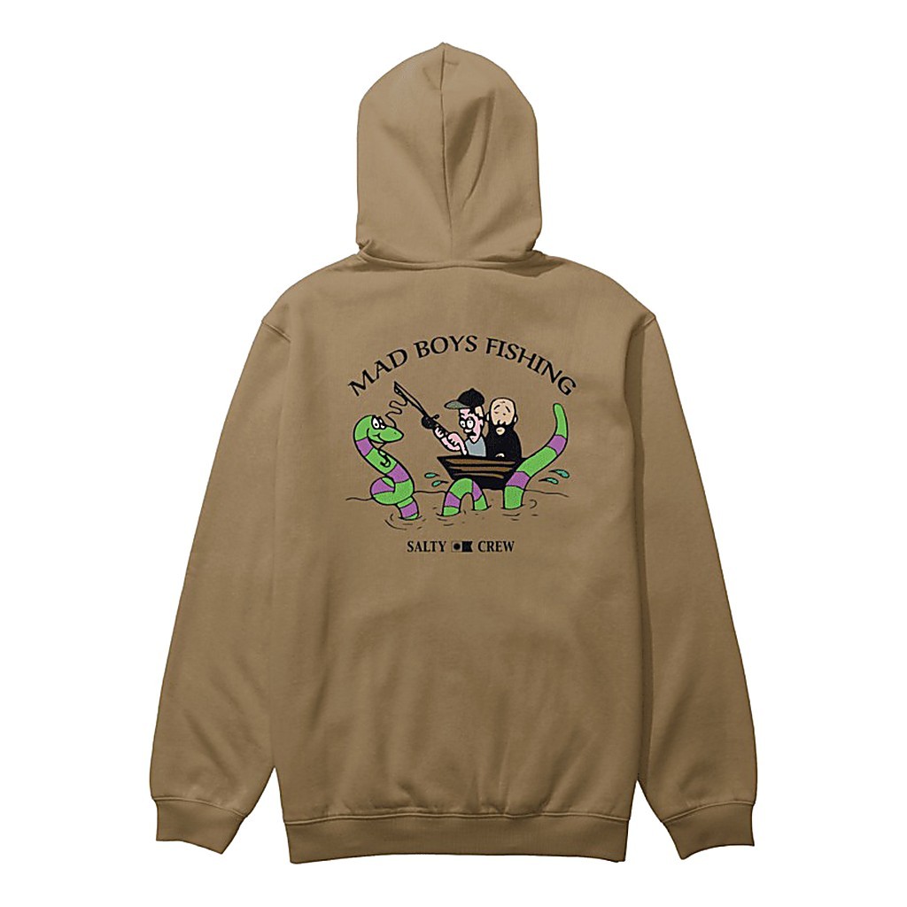 Salty Crew X Mad Boys Hoodie Dijon in de groep Kleding & Schoenen / Kleding / T-shirts bij Sportfiskeprylar.se (9334966200565r)