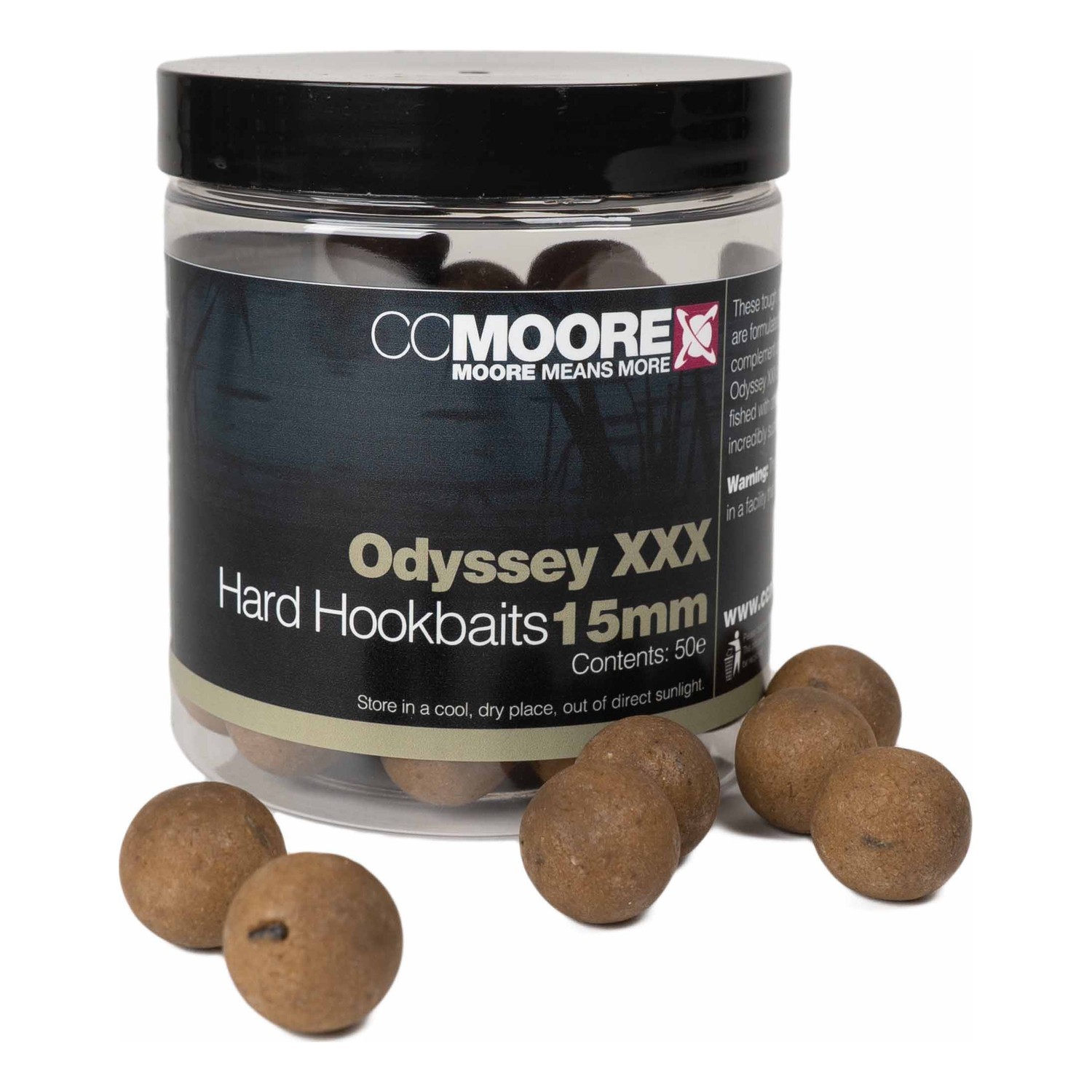 CC Moore Hard Hookbaits - Odyssey XXX 15mm - Kunstaas - Boilies, Haakaas & Grondaas - Popups & Wafters