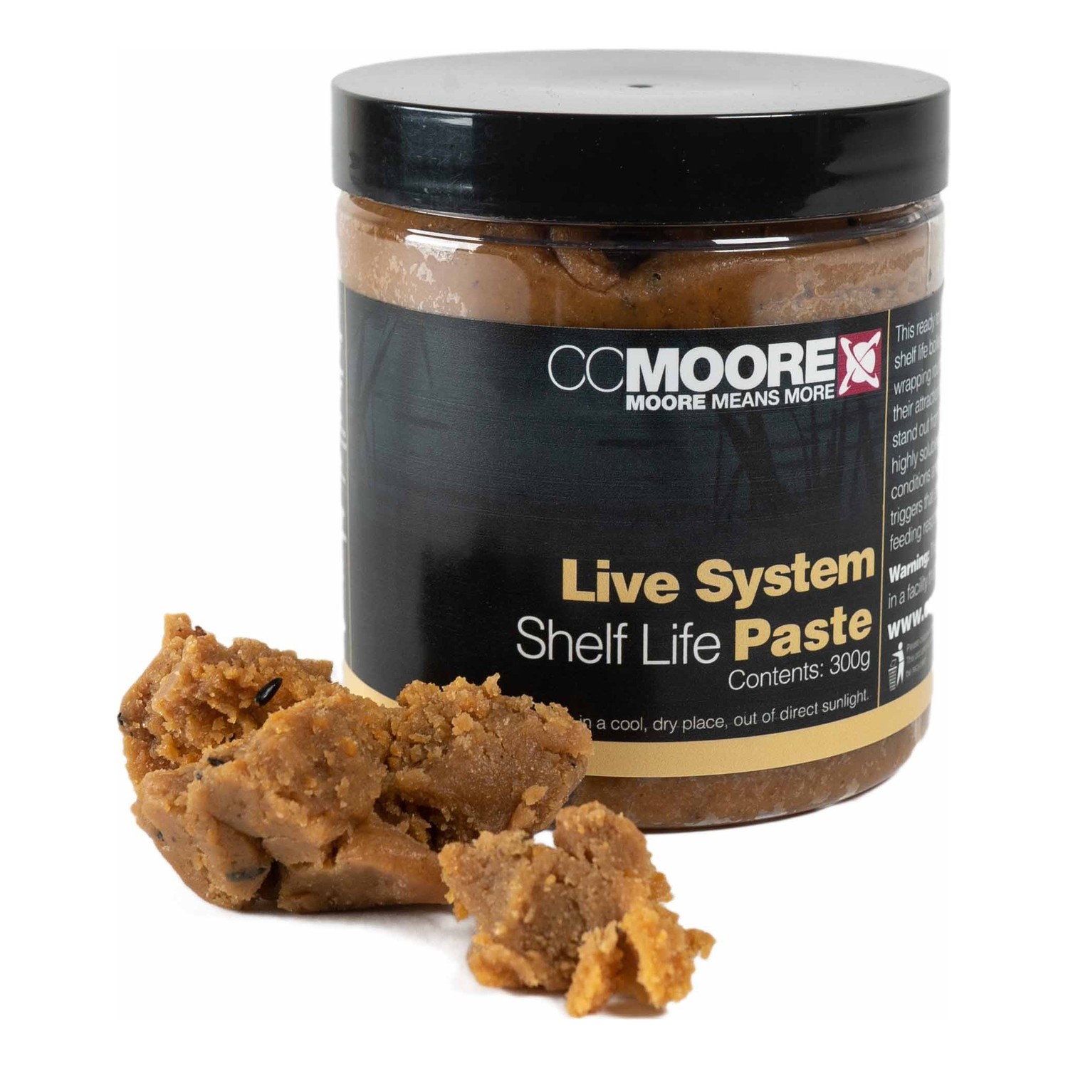 CC Moore Shelf Life Paste 300g in de groep Kunstaas / Boilies, Haakaas & Grondaas / Pasta & Foreldeeg bij Sportfiskeprylar.se (94505r)