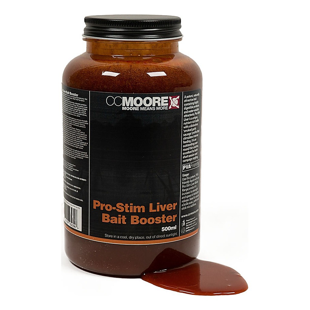 CC Moore Bait Booster 500ml - Pro-Stim Liver - Gereedschappen en accessoires - Geuren & Aantrekkers
