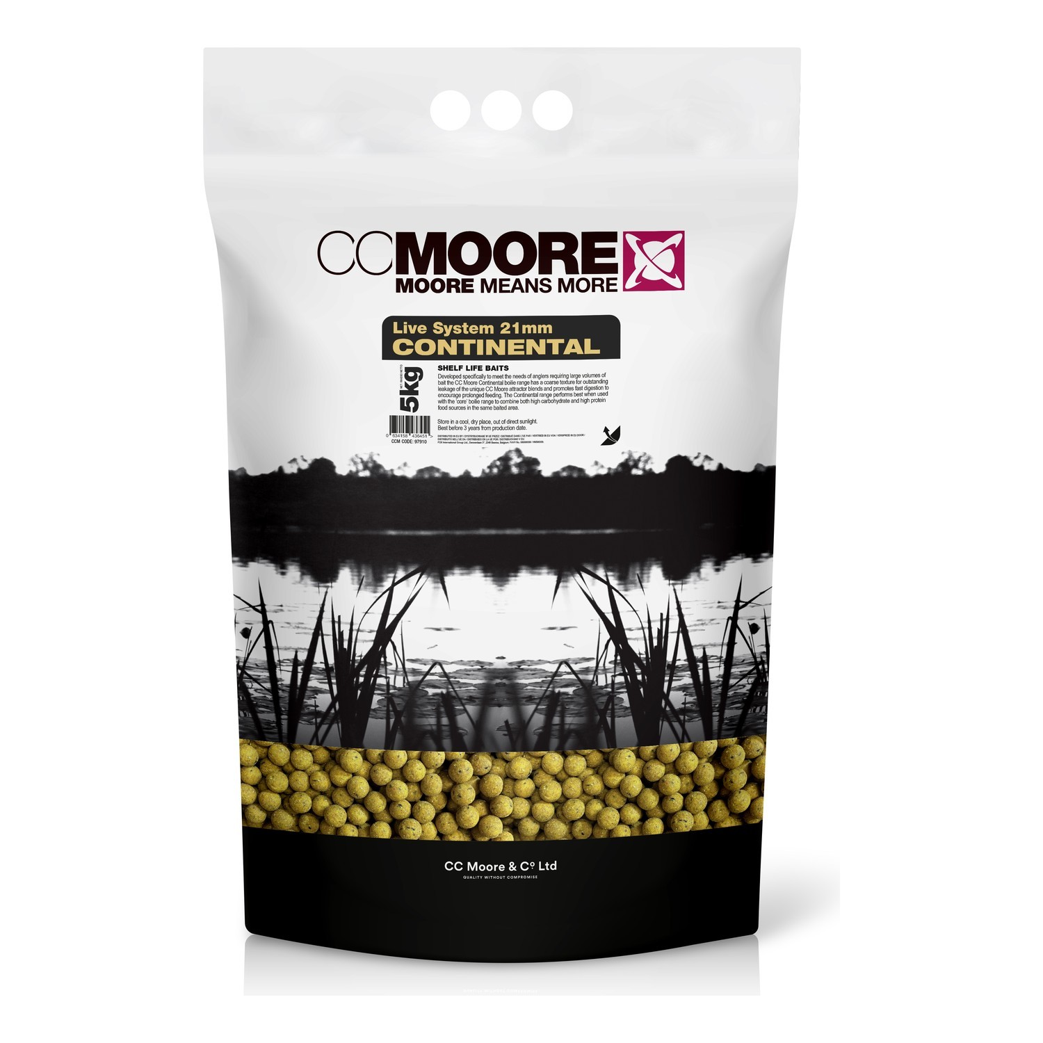 CC Moore Continental Boilies 21mm 5kg - Live System - Kunstaas - Boilies, Haakaas & Grondaas - Boilies