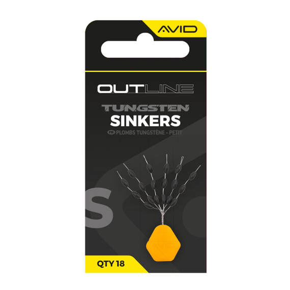 Avid Outline Tungsten Sinkers in de groep Haken & Terminal Tackle / Rig Accessoires / Andere rig-accessoires bij Sportfiskeprylar.se (A0640113r)