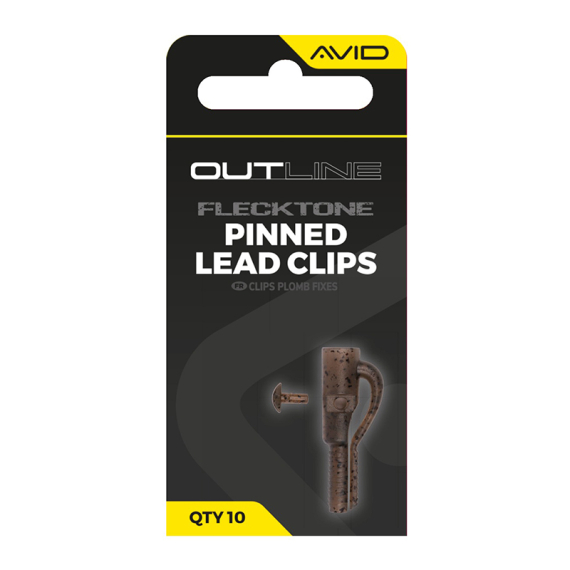 Avid Outline FleckTone Pinned Lead Clips in de groep Haken & Terminal Tackle / Rig Accessoires / Andere rig-accessoires bij Sportfiskeprylar.se (A0640116)
